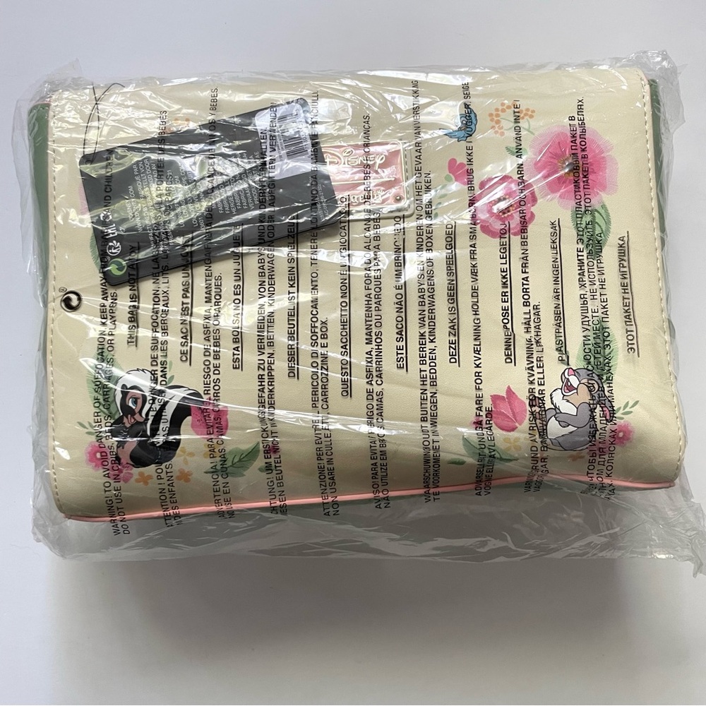 Loungefly Disney Bambi Springtime Gingham Crossbody Bag - Picture 3 of 5